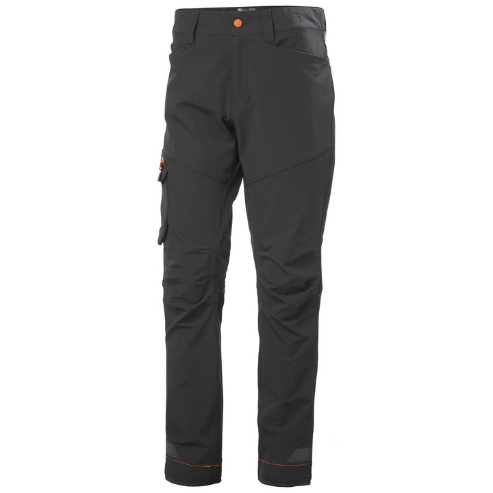 Helly Hansen Kensington Service Stretch Trousers Black 1 Front #colour_black