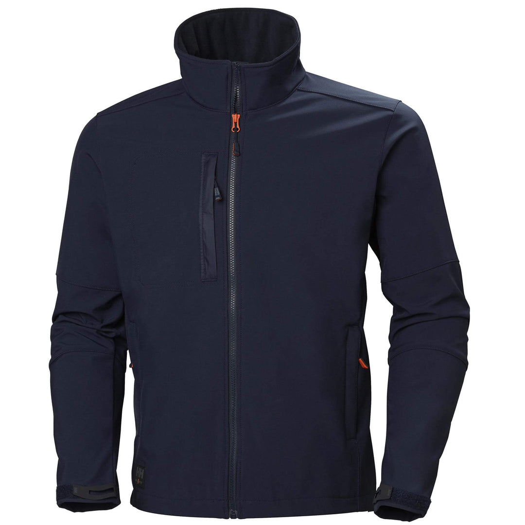 Helly Hansen Kensington Softshell Jacket Navy 1 Front #colour_navy