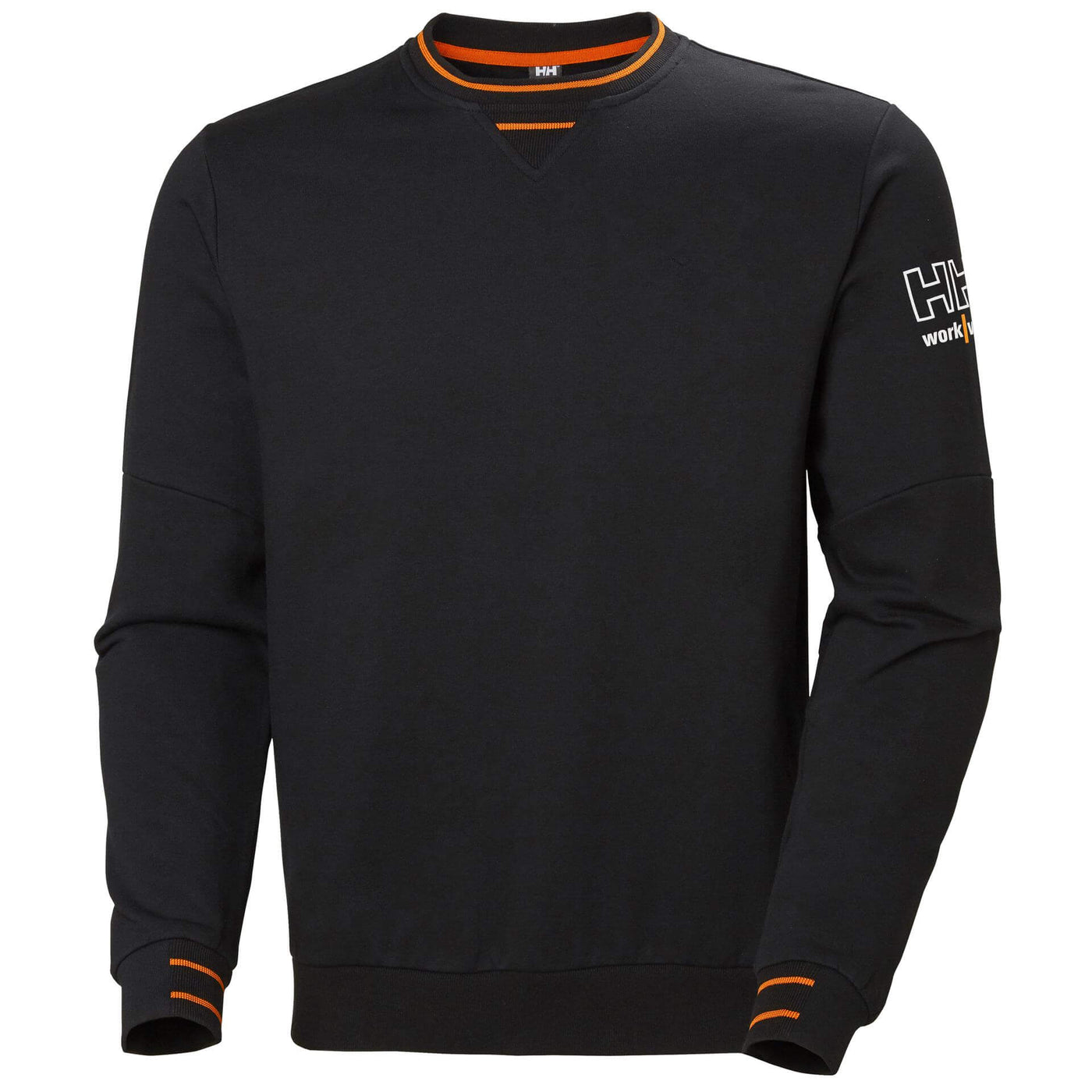 Helly Hansen Kensington Sweatshirt Black Front#colour_black