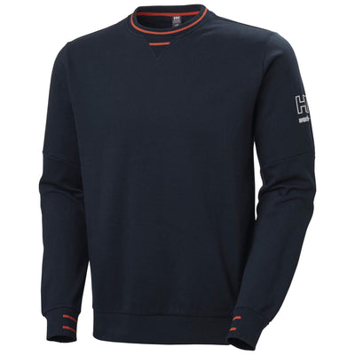 Helly Hansen Kensington Sweatshirt Navy Front#colour_navy