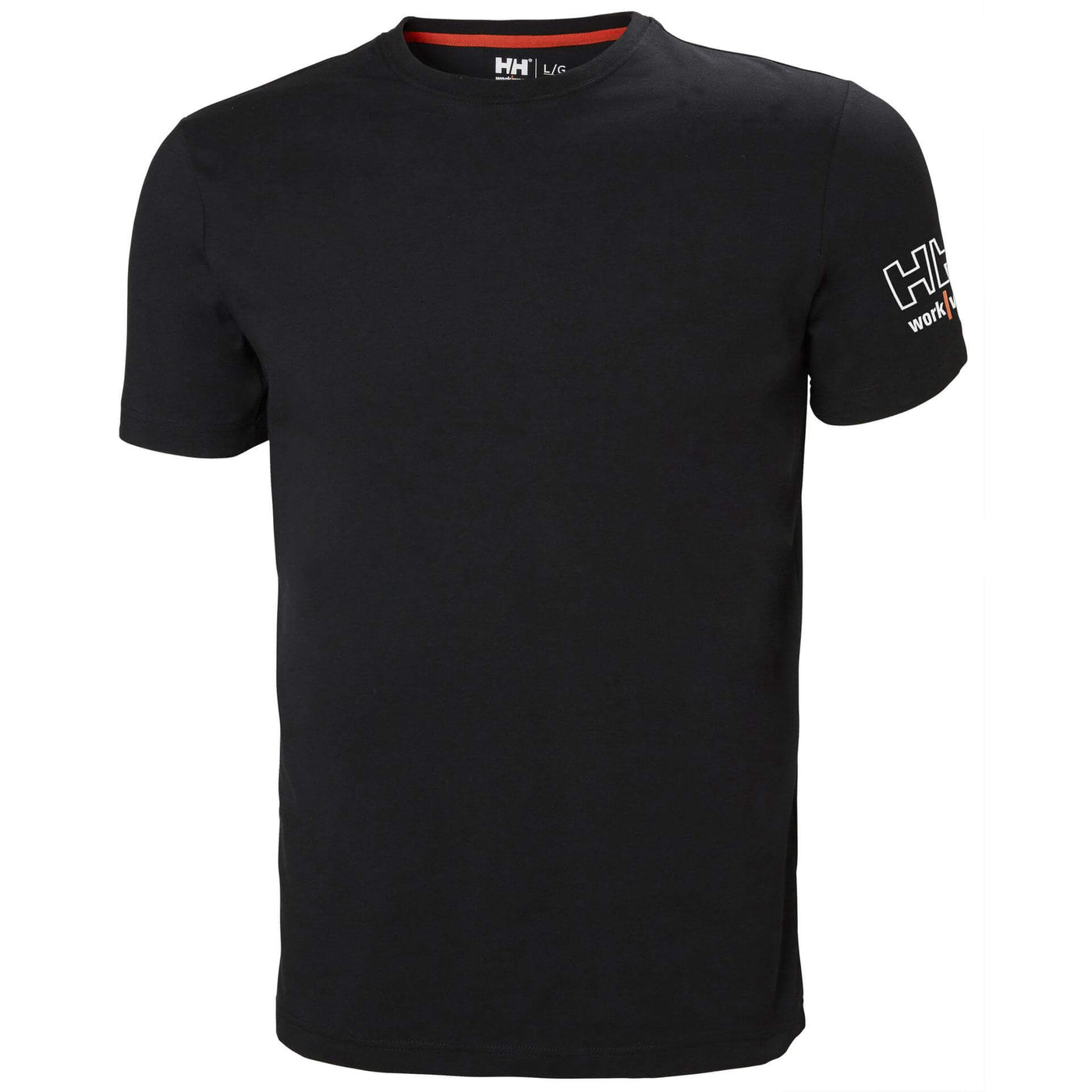 Helly Hansen Kensington T-Shirt Black Front#colour_black