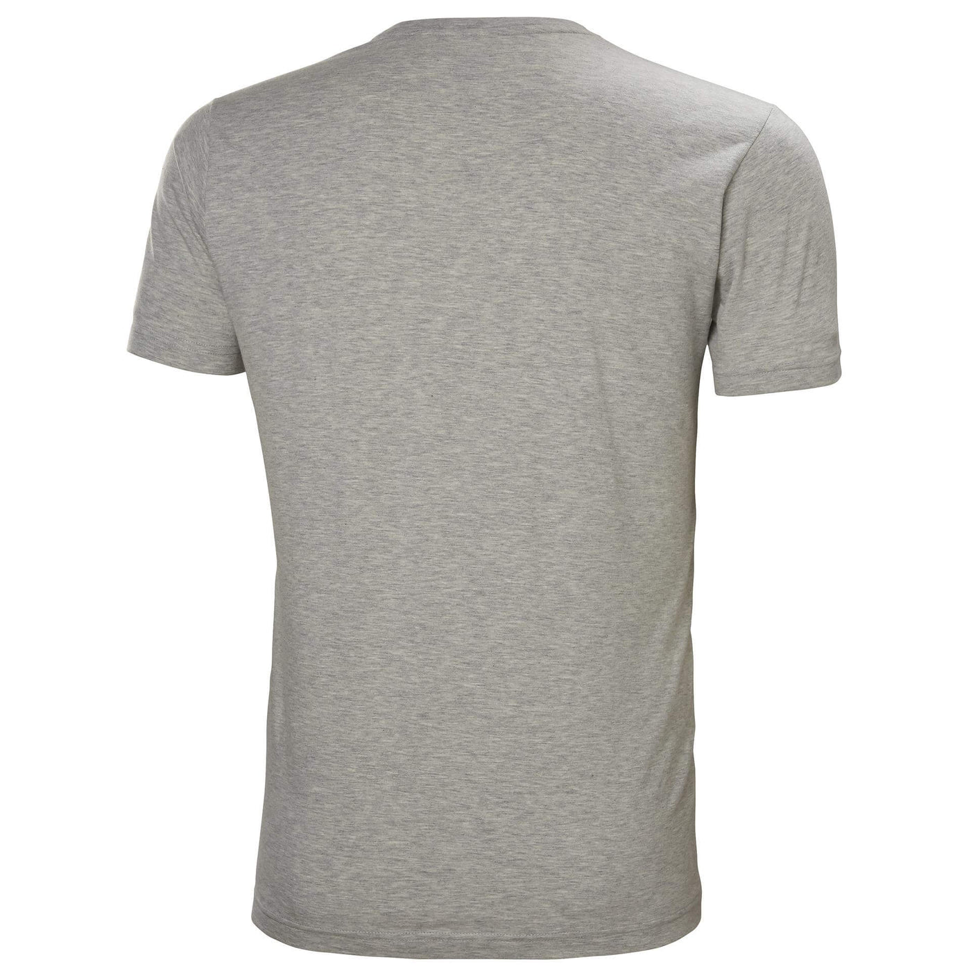 Helly Hansen Kensington T-Shirt Grey Melange Camo Back#colour_grey-melange-camo