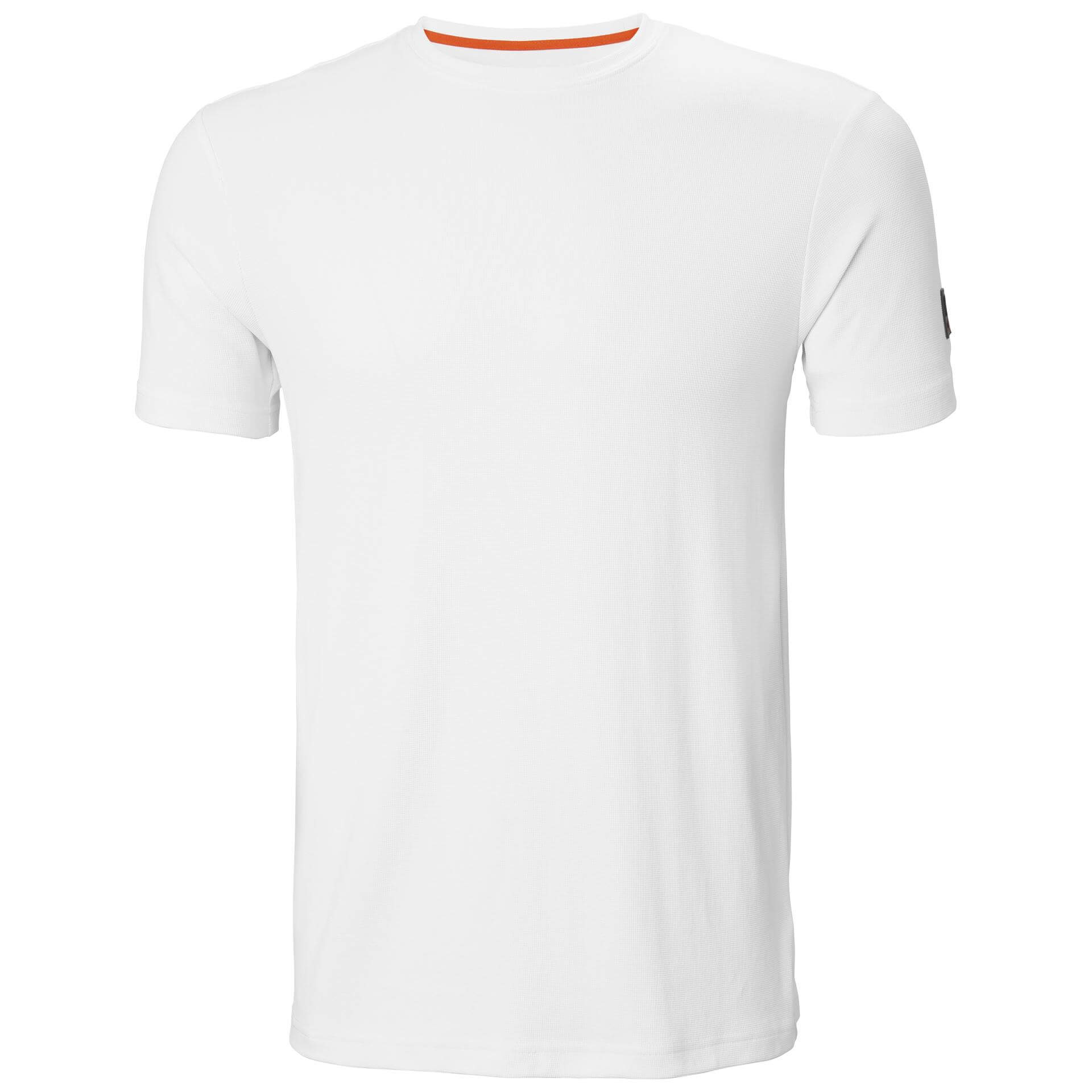 Helly Hansen Kensington Tech Lightweight T-Shirt White Front#colour_white