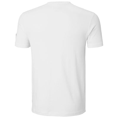 Helly Hansen Kensington Tech Lightweight T-Shirt White Back#colour_white
