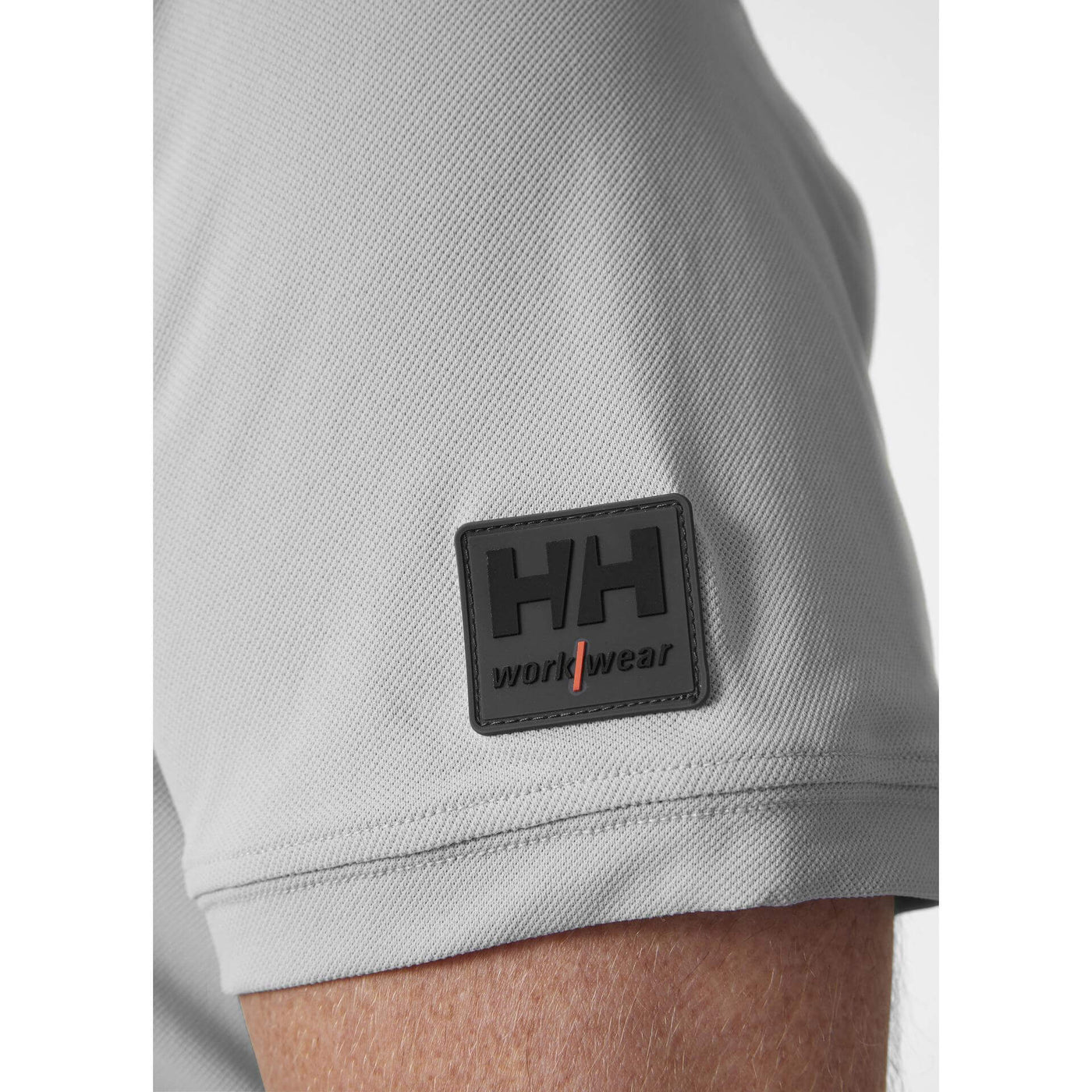 Helly Hansen Kensington Tech Polo Shirt Mid Grey 6 Feature 2#colour_mid-grey