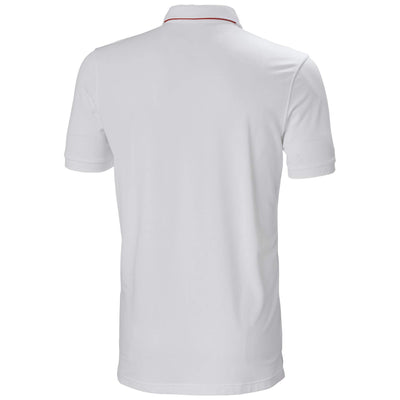 Helly Hansen Kensington Tech Polo Shirt White 2 Rear #colour_white