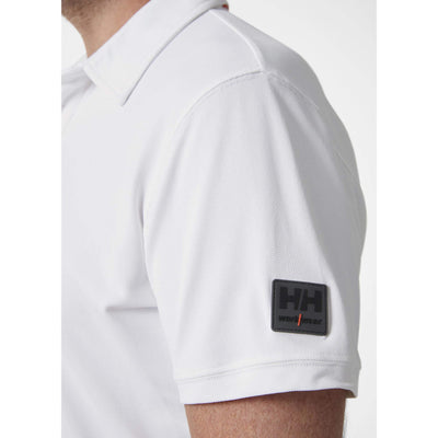 Helly Hansen Kensington Tech Polo Shirt White 5 Feature 1#colour_white