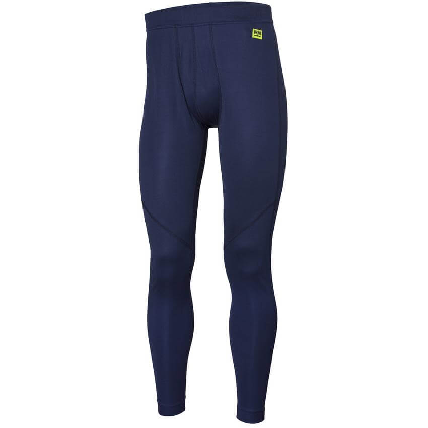 Helly Hansen Lifa Baselayer Trousers Navy 1 Front #colour_navy