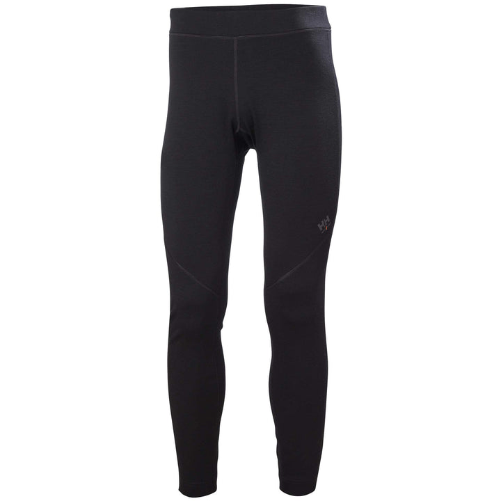 Helly Hansen Lifa Merino Baselayer Trousers Black 1 Front #colour_black