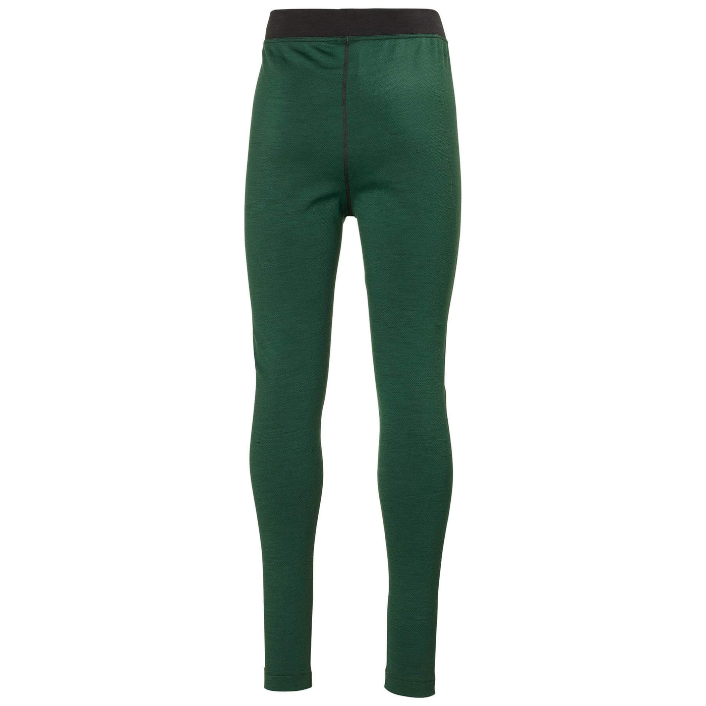 Helly Hansen Lifa Merino Baselayer Trousers Green/Ebony 2 Rear #colour_green-ebony