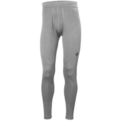 Helly Hansen Lifa Merino Baselayer Trousers Grey Melange 1 Front #colour_grey-melange