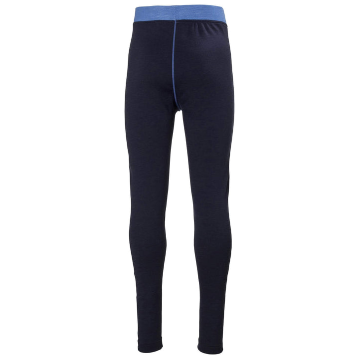 Helly Hansen Lifa Merino Baselayer Trousers Navy/Stone Blue 2 Rear #colour_navy-stone-blue