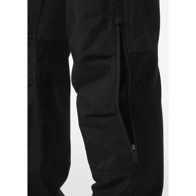 Helly Hansen Luna 4X Womens 4-Way-Stretch Construction Trousers Black Feature 1#colour_black