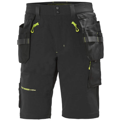 Helly Hansen Magni Construction Stretch Shorts Black 1 Front #colour_black