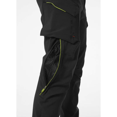 Helly Hansen Magni Evolution 4-Way-Stretch Cargo Trousers Black Feature 2#colour_black