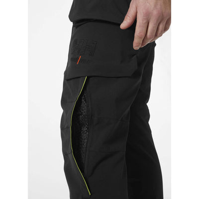 Helly Hansen Magni Evolution 4-Way-Stretch Construction Trousers Black Feature 3#colour_black