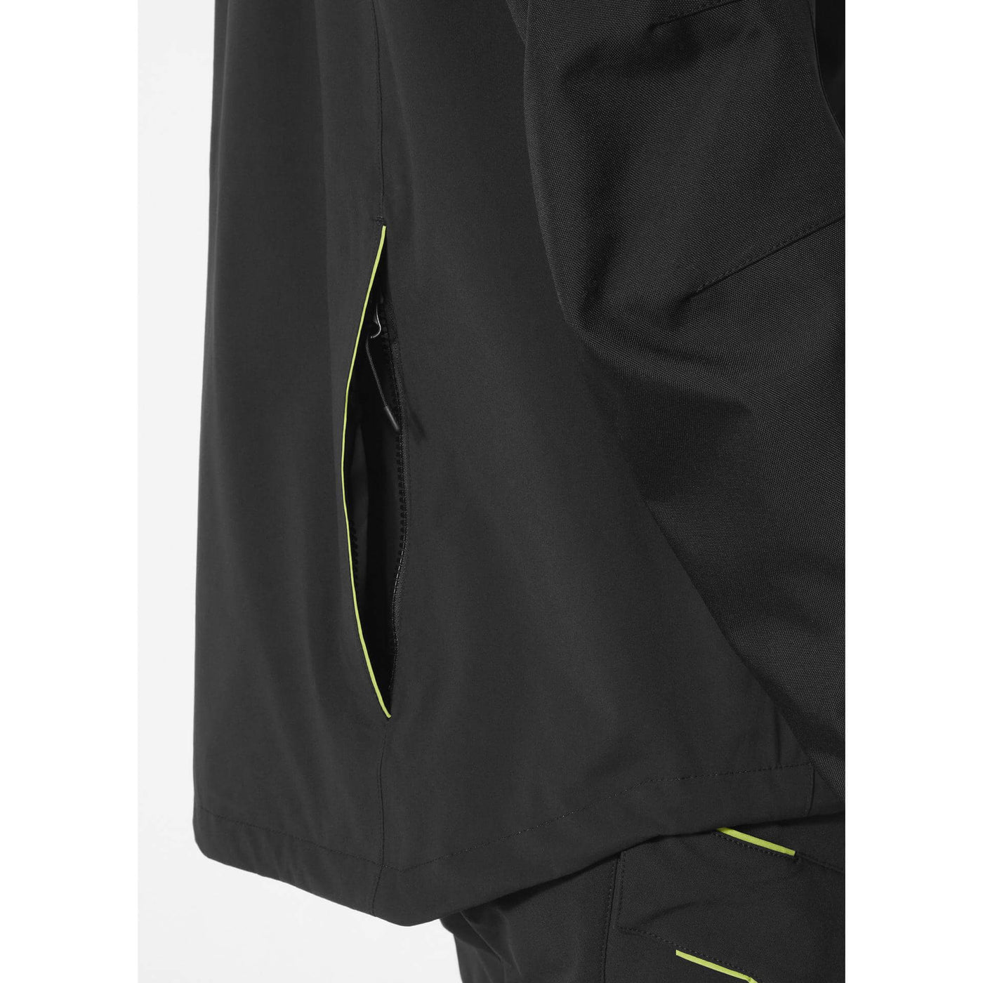 Helly Hansen Magni Evolution Waterproof Shell Jacket Black Feature 1#colour_black