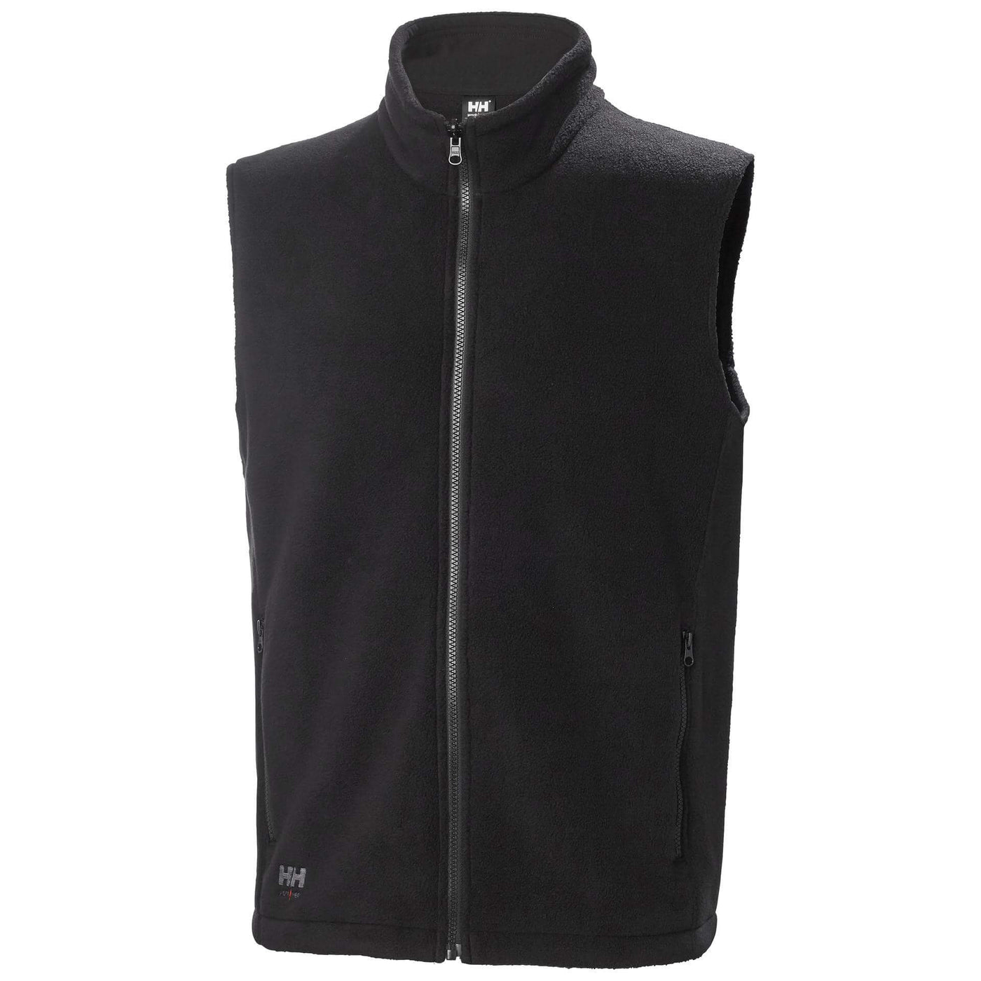 Helly Hansen Manchester 2.0 Fleece Gilet Vest Black 1 Front #colour_black
