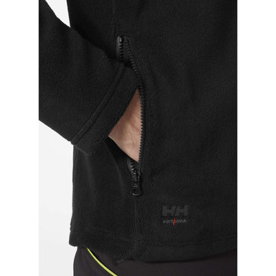 Helly Hansen Manchester 2.0 Fleece Jacket Black Feature 1#colour_black