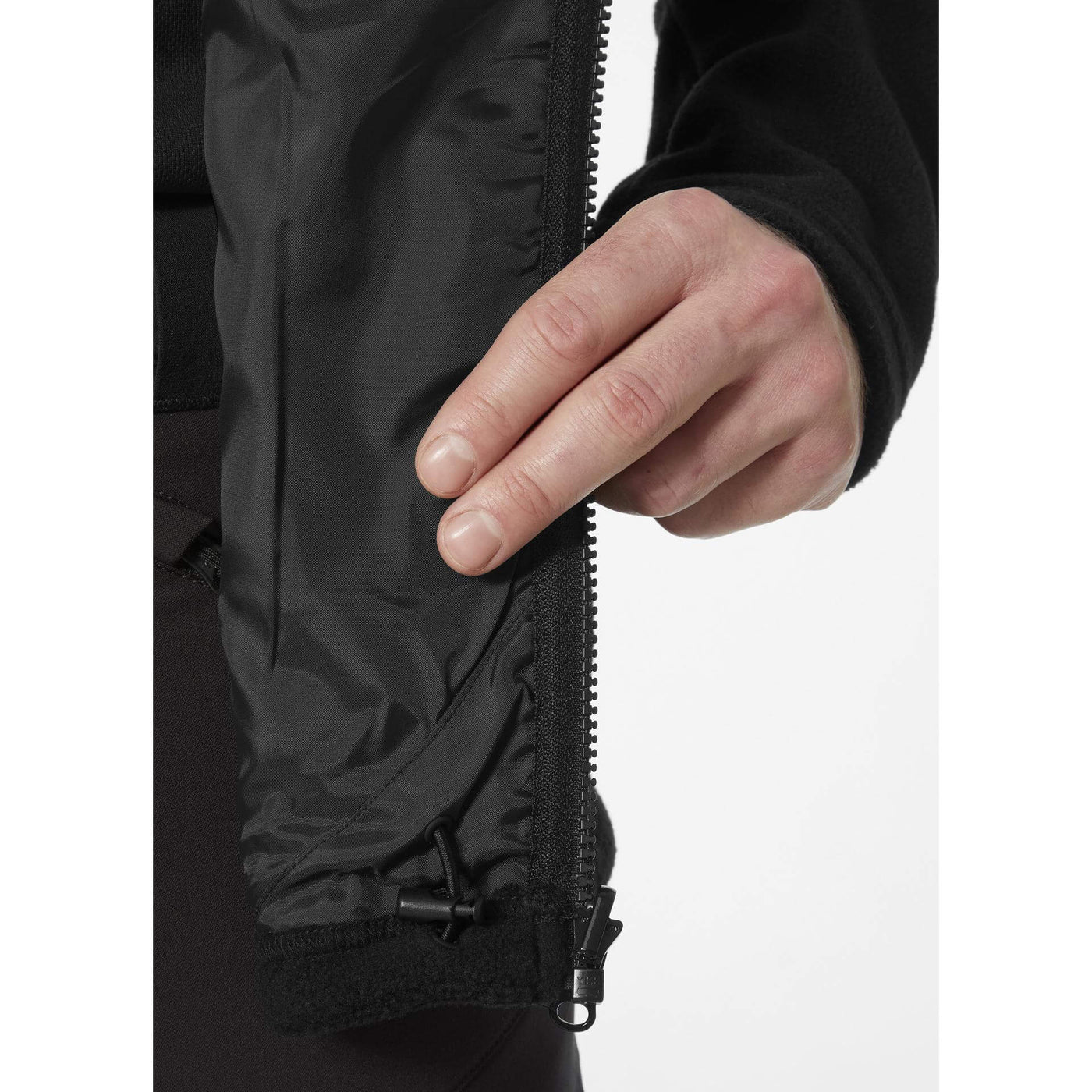 Helly Hansen Manchester 2.0 Fleece Jacket Black Feature 2#colour_black