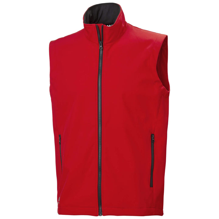 Helly Hansen Manchester 2.0 Softshell Gilet Alert Red 1 Front #colour_alert-red