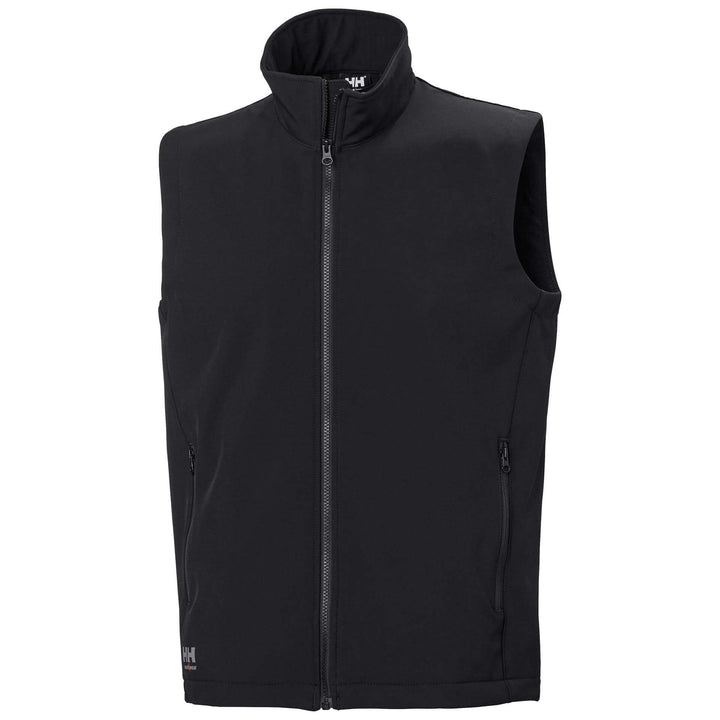 Helly Hansen Manchester 2.0 Softshell Gilet Black 1 Front #colour_black