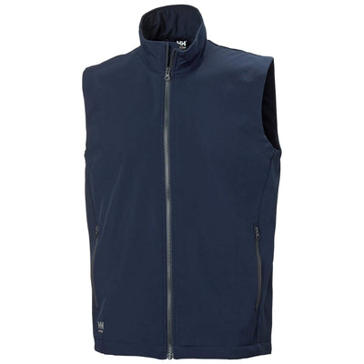 Helly Hansen Manchester 2.0 Softshell Gilet Navy 1 Front #colour_navy