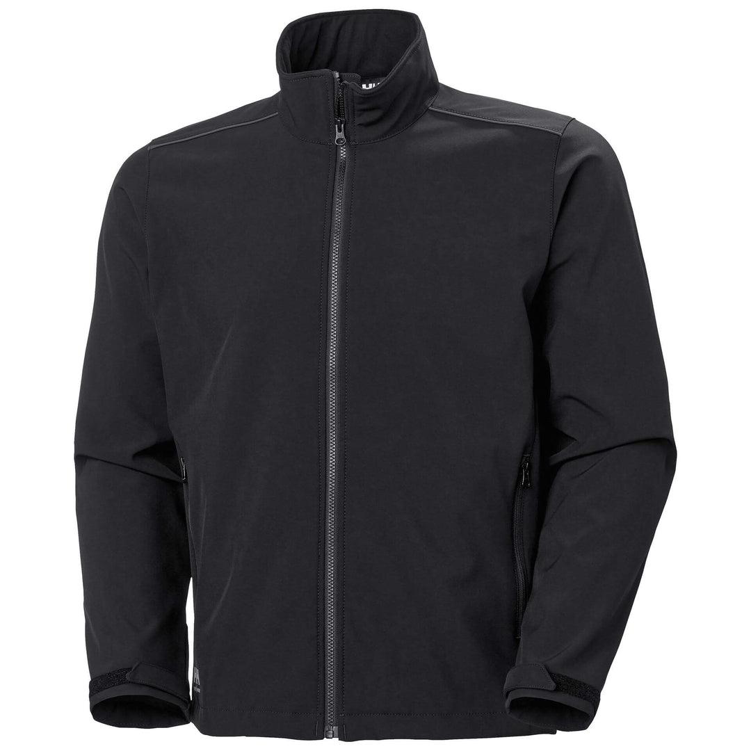 Helly Hansen Manchester 2.0 Softshell Jacket Black 1 Front #colour_black