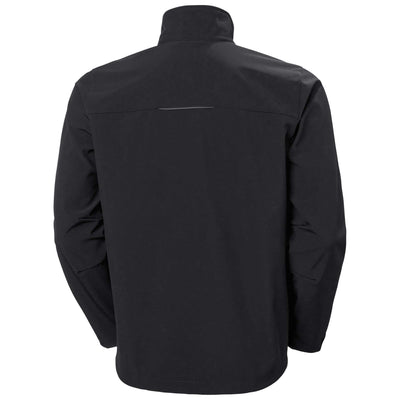 Helly Hansen Manchester 2.0 Softshell Jacket Black 2 Rear #colour_black
