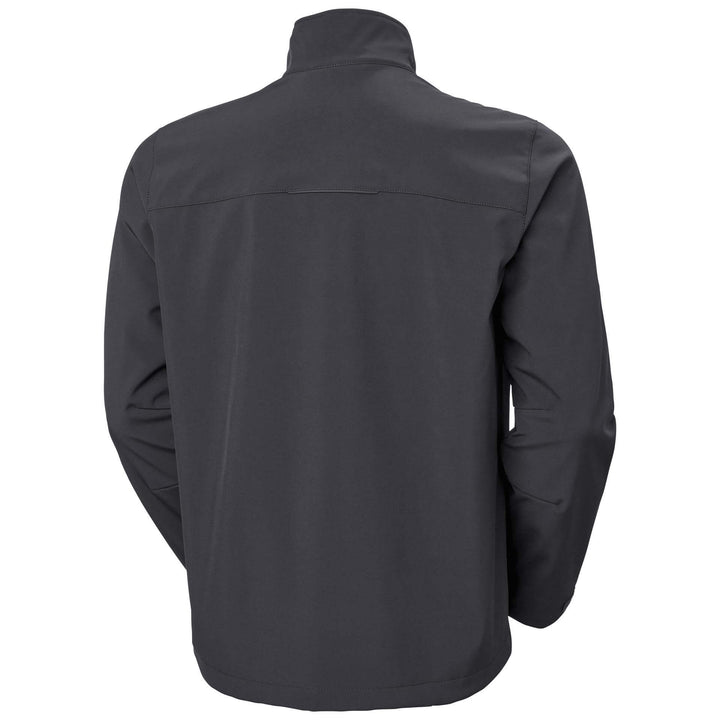 Helly Hansen Manchester 2.0 Softshell Jacket Ebony 2 Rear #colour_ebony