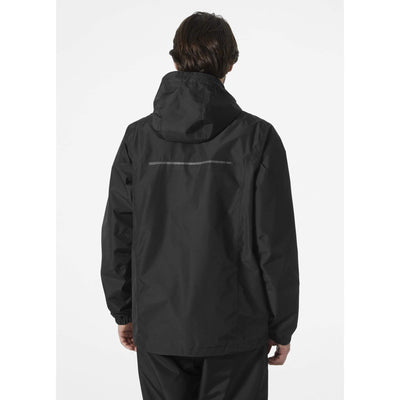 Helly Hansen Manchester 2.0 Waterproof Shell Jacket Black OnBody 2#colour_black