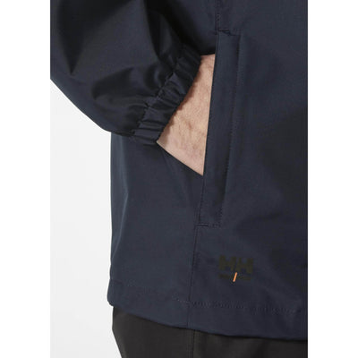 Helly Hansen Manchester 2.0 Waterproof Shell Jacket Navy Feature 2#colour_navy