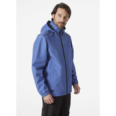 Helly Hansen Manchester 2.0 Waterproof Shell Jacket Stone Blue OnBody 1#colour_stone-blue
