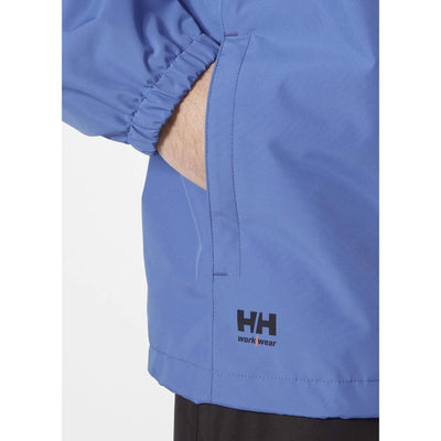 Helly Hansen Manchester 2.0 Waterproof Shell Jacket Stone Blue Feature 1#colour_stone-blue