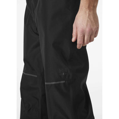 Helly Hansen Manchester 2.0 Waterproof Shell Trousers Black Feature 1#colour_black