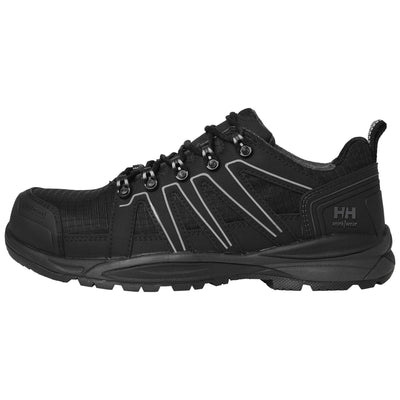 Helly Hansen Manchester Composite Toe Cap S3 Work Safety Shoes Black/Grey 1 Front #colour_black-grey