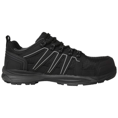 Helly Hansen Manchester Composite Toe Cap S3 Work Safety Shoes Black/Grey 2 Side #colour_black-grey