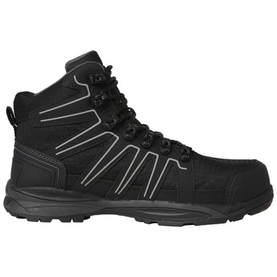 Helly Hansen Manchester Composite Toe Cap Work Safety Shoes S3 Black/Grey 2 Side #colour_black-grey