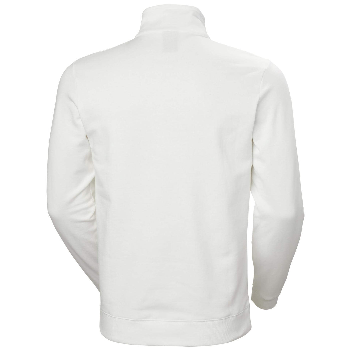 Helly Hansen Manchester Half Zip Sweatshirt White 2 Rear #colour_white