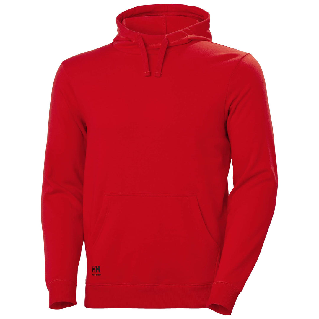 Helly Hansen Manchester Hoodie Alert Red 1 Front #colour_alert-red