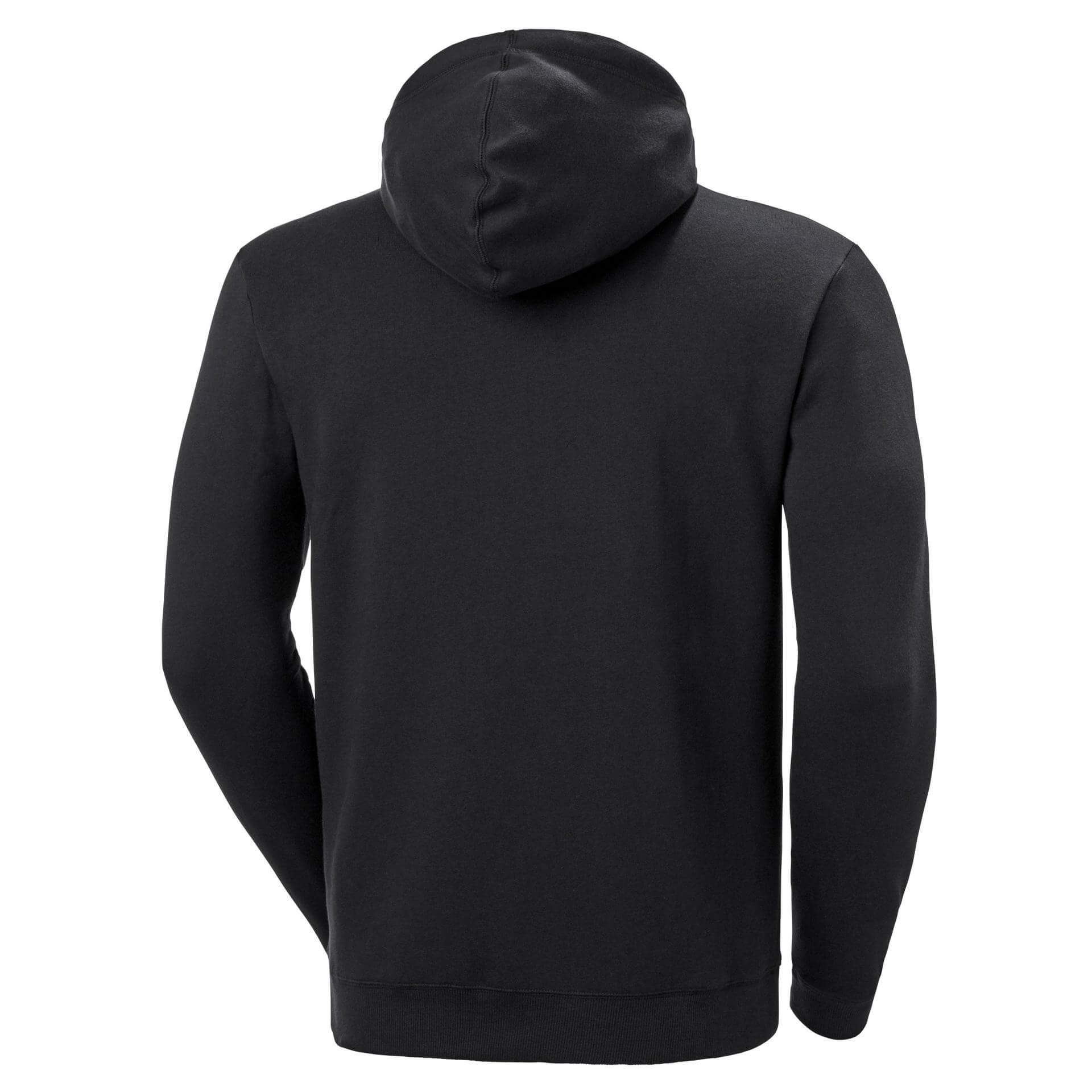 Helly Hansen Manchester Hoodie Black Front#colour_black