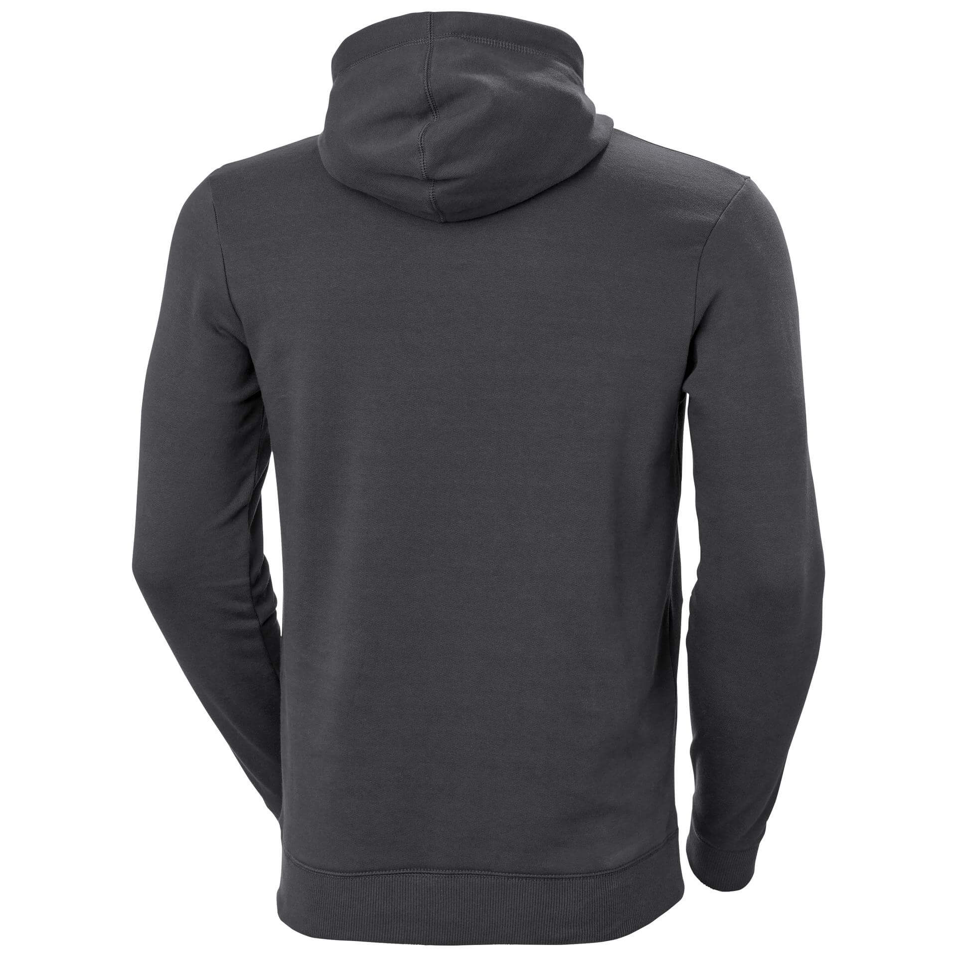 Helly Hansen Manchester Hoodie Dark Grey 2 Rear #colour_dark-grey