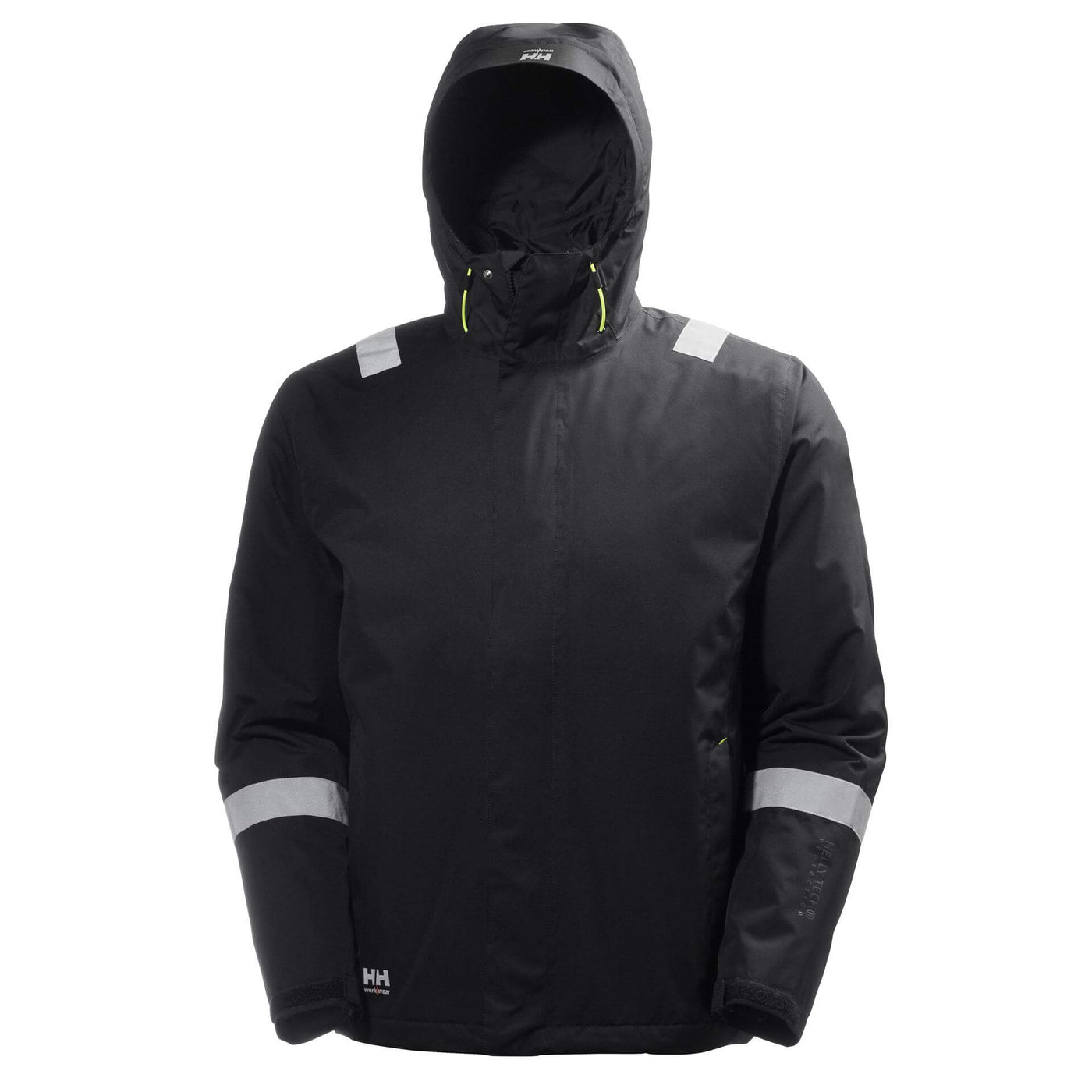 Helly Hansen Manchester Insulated Winter Jacket Black 1 Front #colour_black