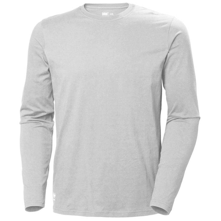 Helly Hansen Manchester Longsleeve T-Shirt White 1 Front #colour_white