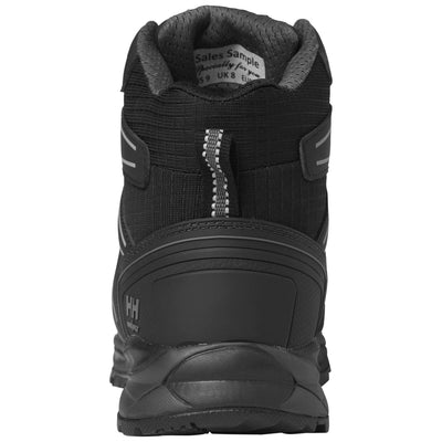 Helly Hansen Manchester Mid BOA S3 Composite Toe Safety Boots Black/Grey Back#colour_black-grey