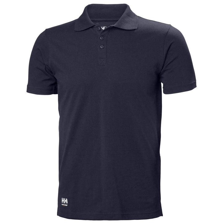 Helly Hansen Manchester Polo Shirt Navy 1 Front #colour_navy