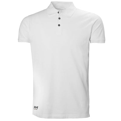 Helly Hansen Manchester Polo Shirt White 1 Front #colour_white
