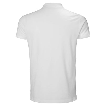 Helly Hansen Manchester Polo Shirt White 2 Rear #colour_white