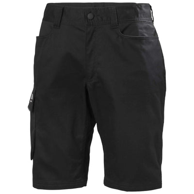 Helly Hansen Manchester Service Stretch Shorts Black 1 Front #colour_black