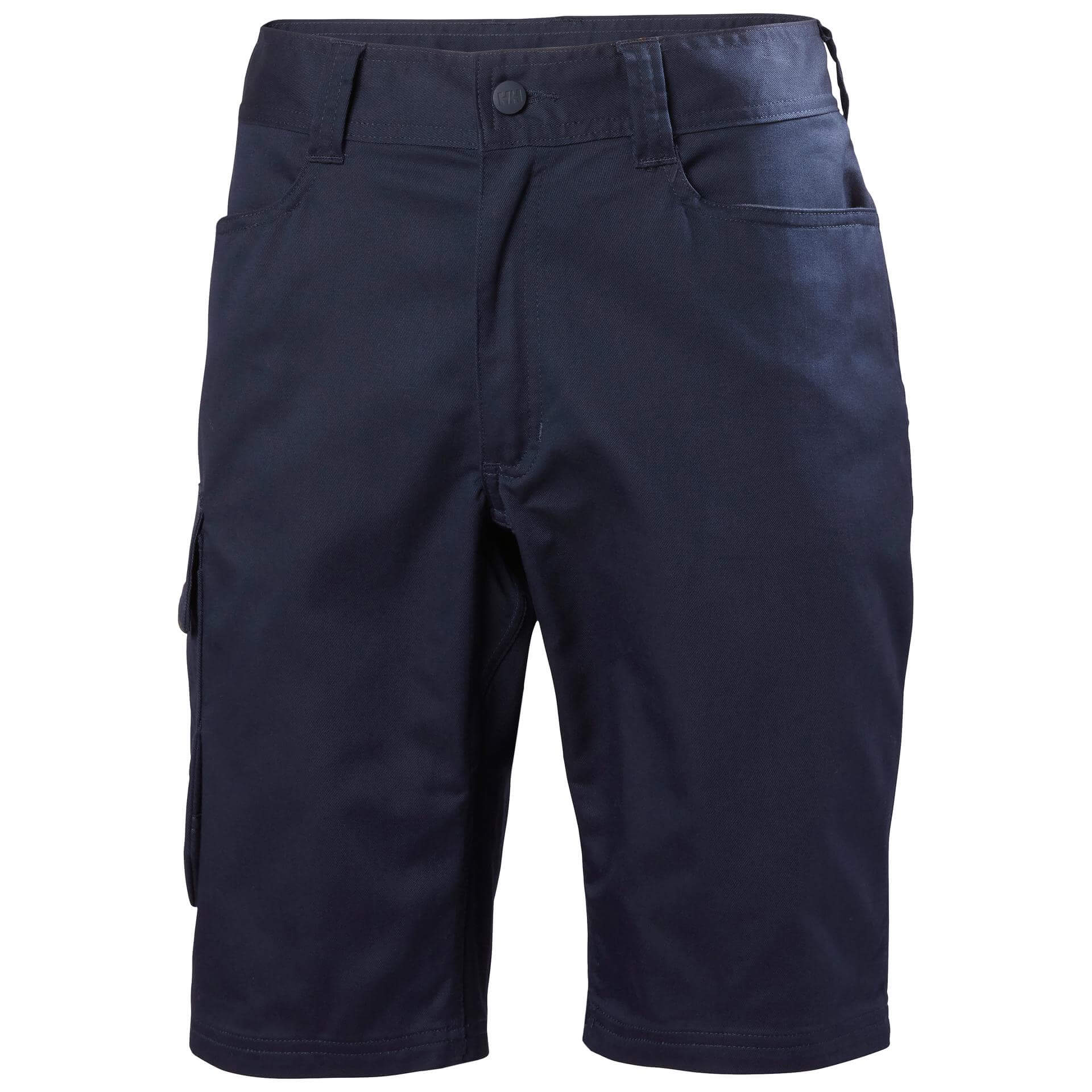 Helly Hansen Manchester Service Stretch Shorts Navy 1 Front #colour_navy